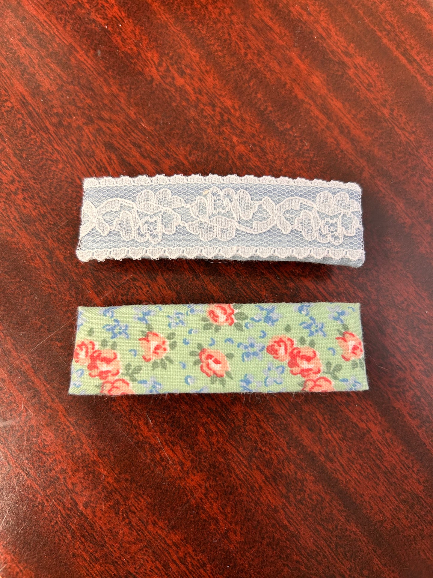 Fabric French Barrette Sets
